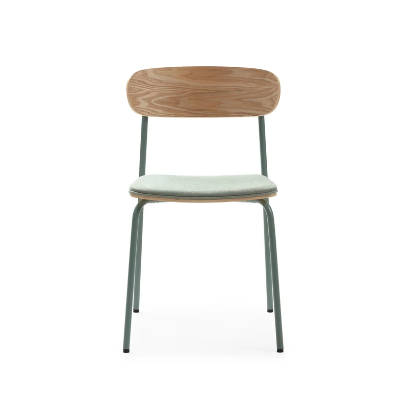 Set di 2 sedie in legno con gambe in metallo Adri 46x52 h78 cm