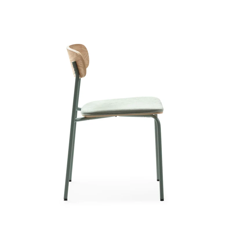 Set di 2 sedie in legno con gambe in metallo Adri 46x52 h78 cm