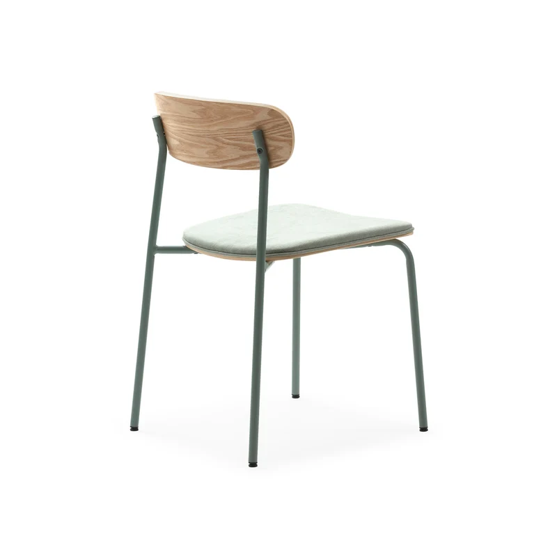 Set di 2 sedie in legno con gambe in metallo Adri 46x52 h78 cm