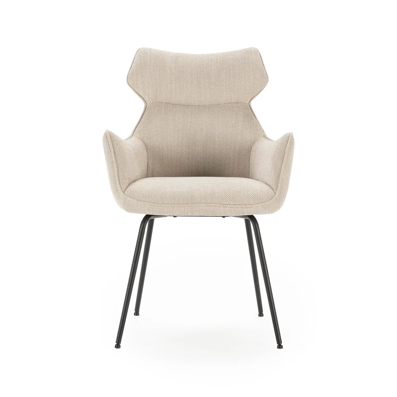 Set di 2 poltrone in velluto a coste con gambe in metallo Diana 60x65 h90 cm