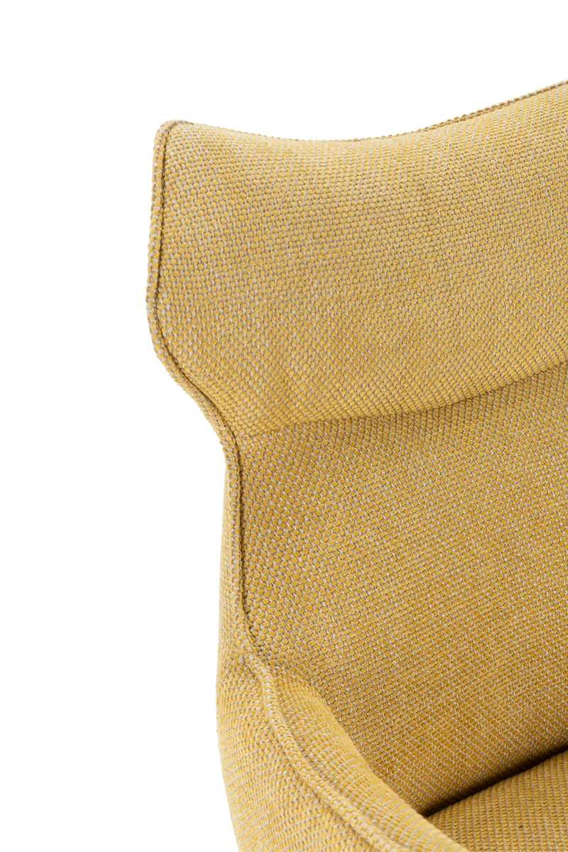 Set di 2 poltrone in velluto a coste con gambe in metallo Diana 60x65 h90 cm