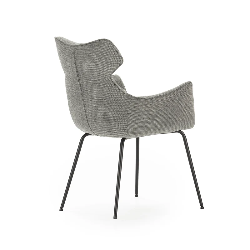 Set di 2 poltrone in velluto a coste con gambe in metallo Diana 60x65 h90 cm