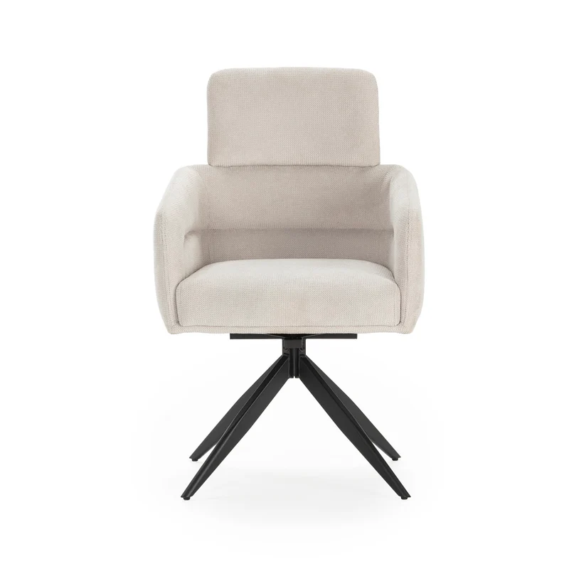 Set di 2 poltrone in velluto a coste con gambe in metallo Grace 57x65 h92 cm