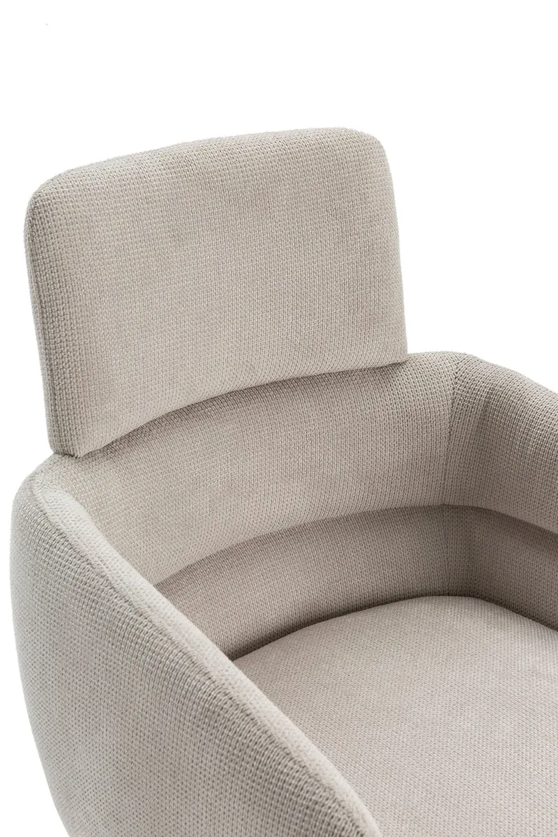 Set di 2 poltrone in velluto a coste con gambe in metallo Grace 57x65 h92 cm