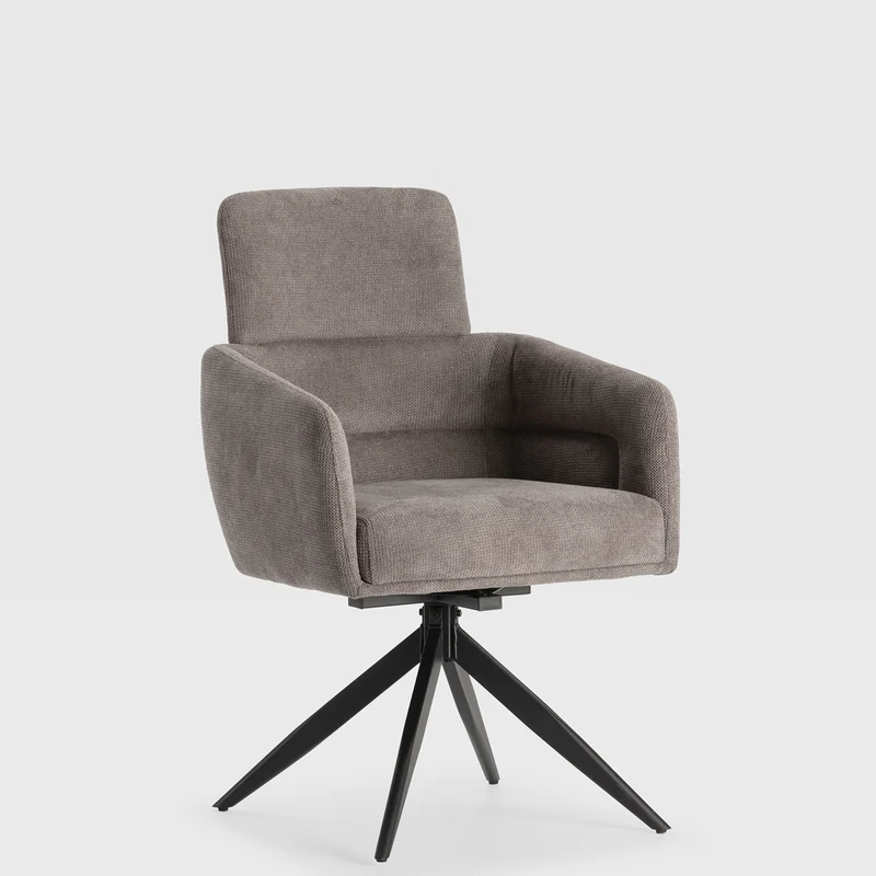 Set di 2 poltrone in velluto a coste con gambe in metallo Grace 57x65 h92 cm
