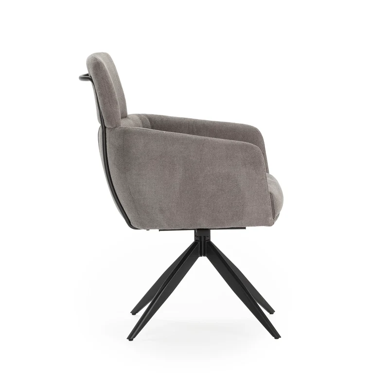 Set di 2 poltrone in velluto a coste con gambe in metallo Grace 57x65 h92 cm