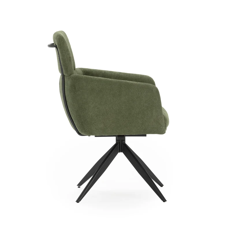 Set di 2 poltrone in velluto a coste con gambe in metallo Grace 57x65 h92 cm