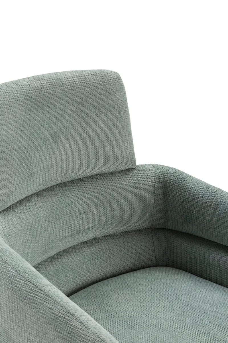 Set di 2 poltrone in velluto a coste con gambe in metallo Grace 57x65 h92 cm