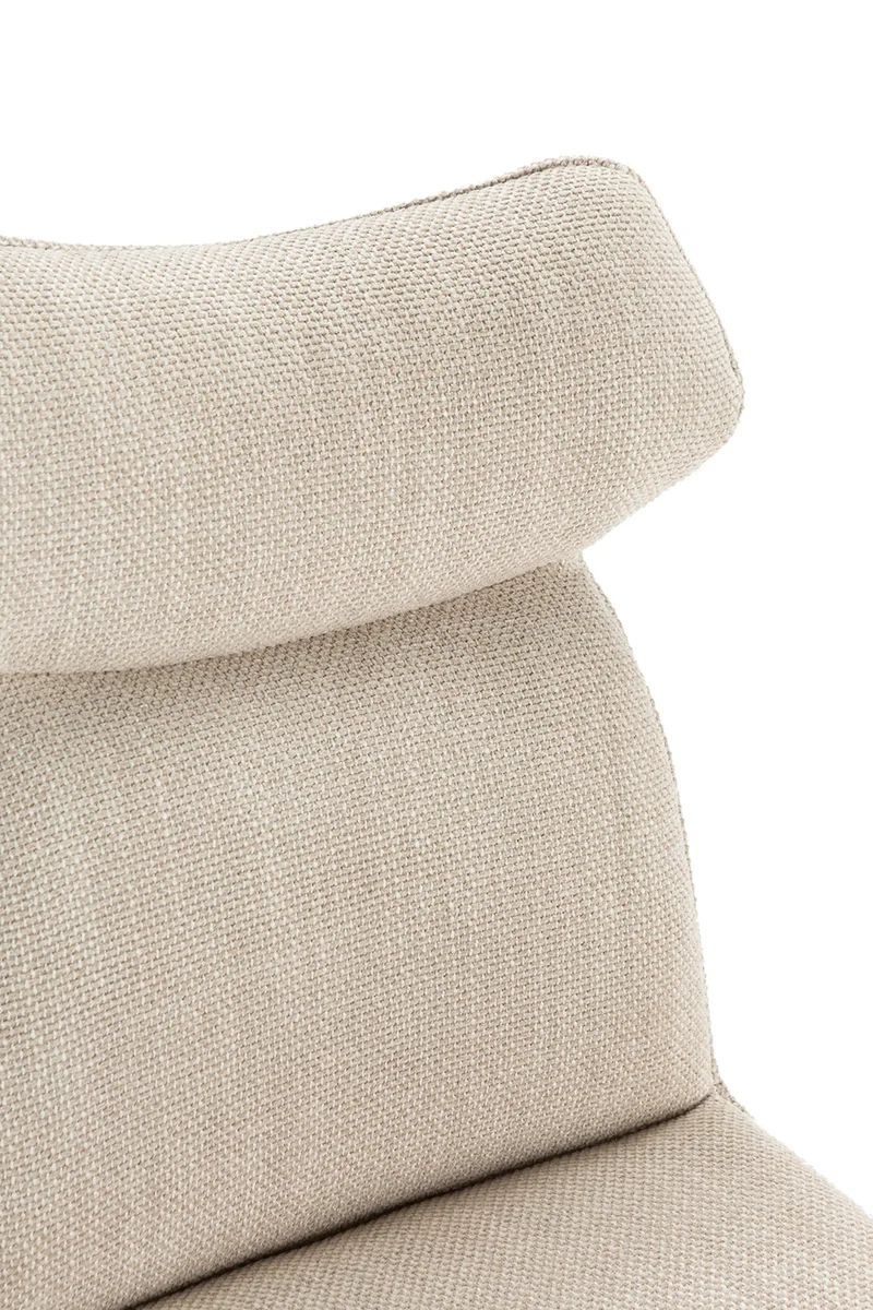 Set di 2 sedie in velluto e gambe in metallo Daria 51x65 h92 cm