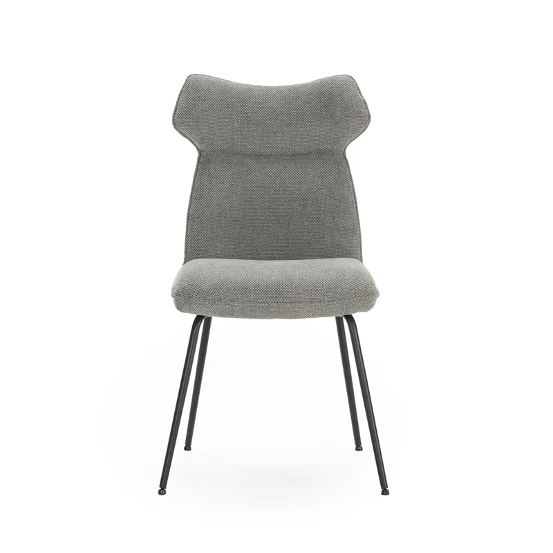 Set di 2 sedie in velluto e gambe in metallo Daria 51x65 h92 cm