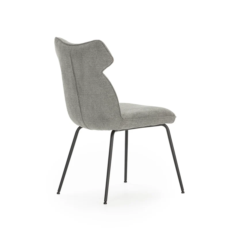 Set di 2 sedie in velluto e gambe in metallo Daria 51x65 h92 cm
