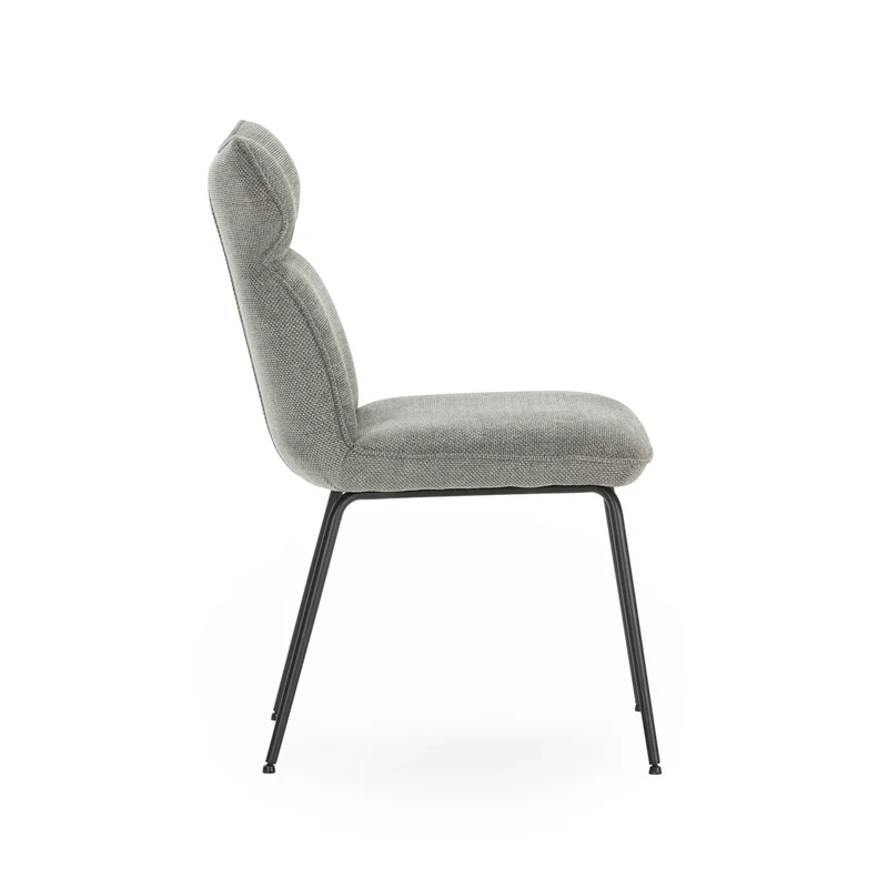 Set di 2 sedie in velluto e gambe in metallo Daria 51x65 h92 cm