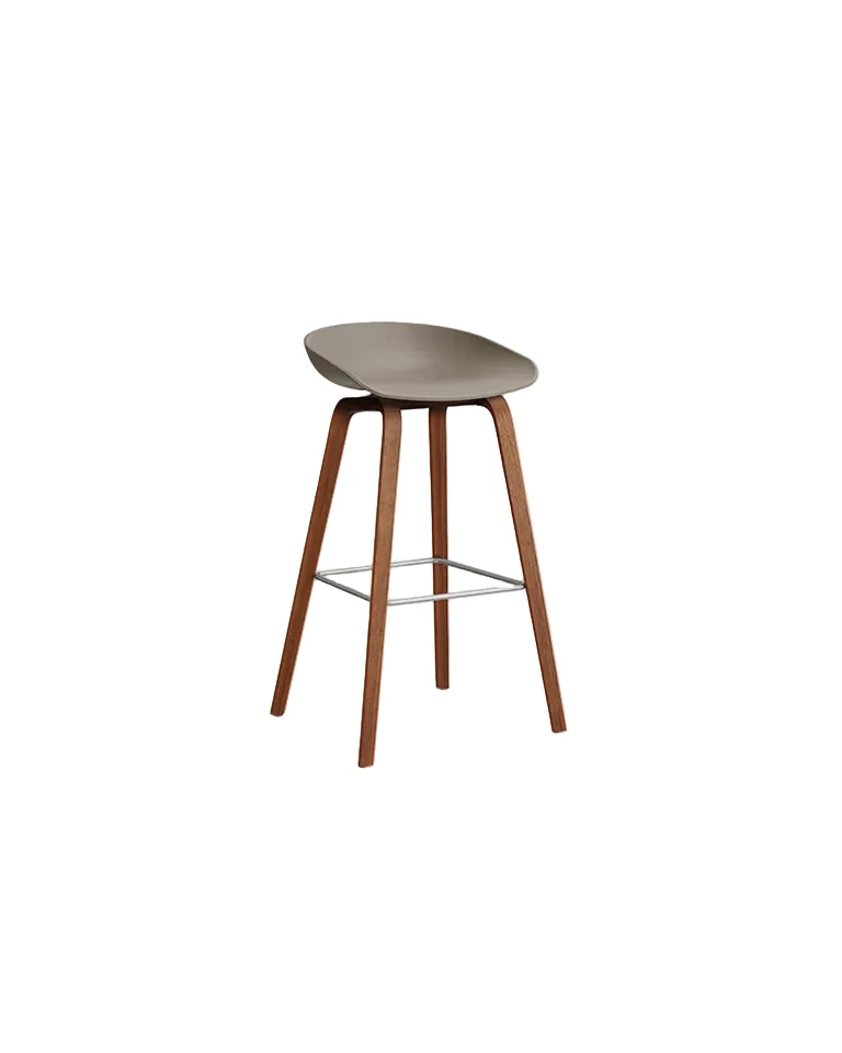 Sgabello AAS 32 Walnut - HAY
