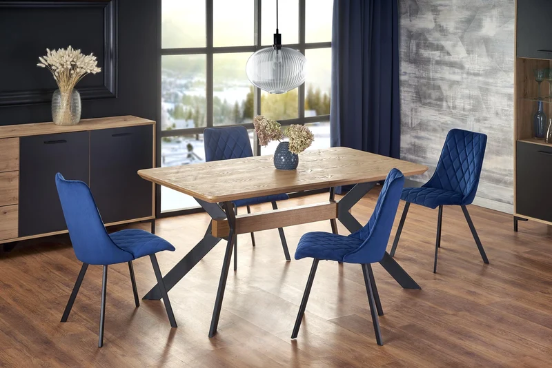 Tavolo allungabile per 6/8 persone rovere Ricky 160/220x90 cm