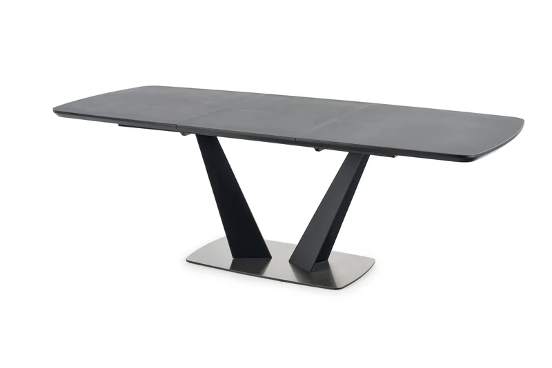 Tavolo allungabile per 6/8 persone grigio Fanny 160/220x90 cm