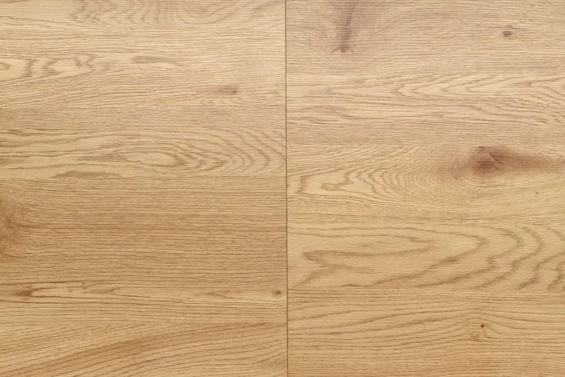 Tavolo tondo allungabile in MDF laminato rovere con gambe in acciaio nero Mercy Ø 120 cm - allungabile a 160cm