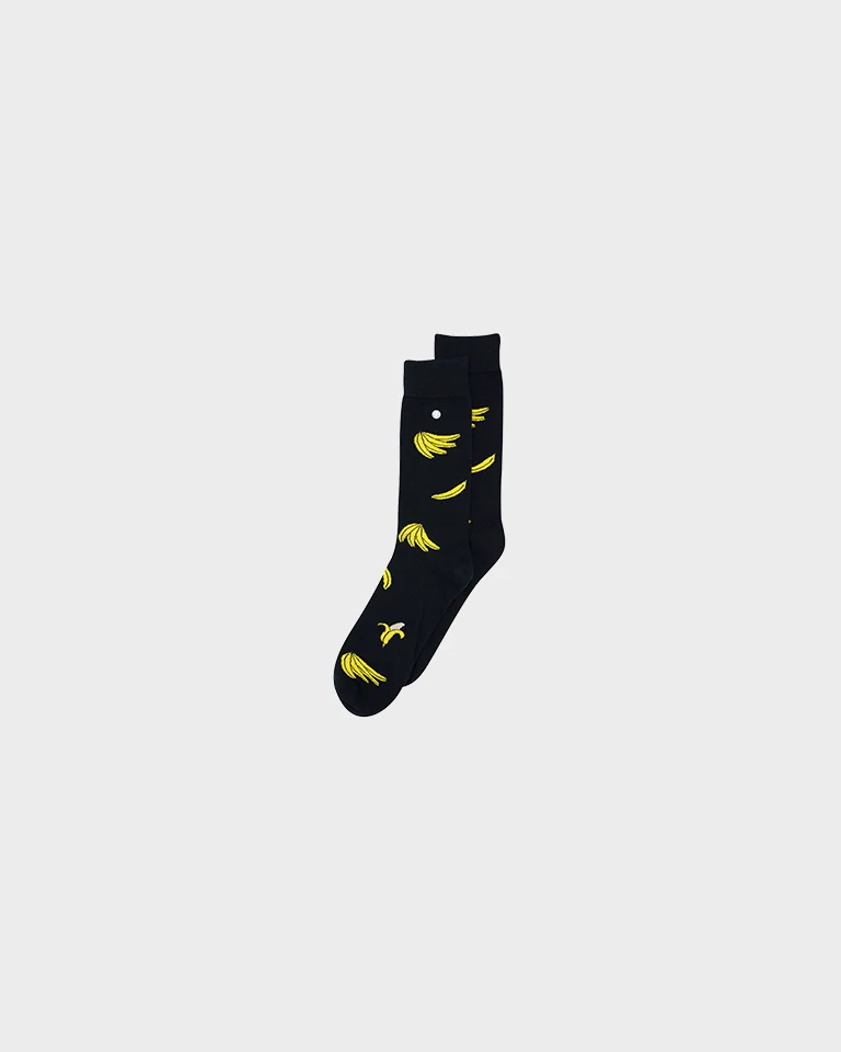 Calzini - 38-41 - Bananas Black