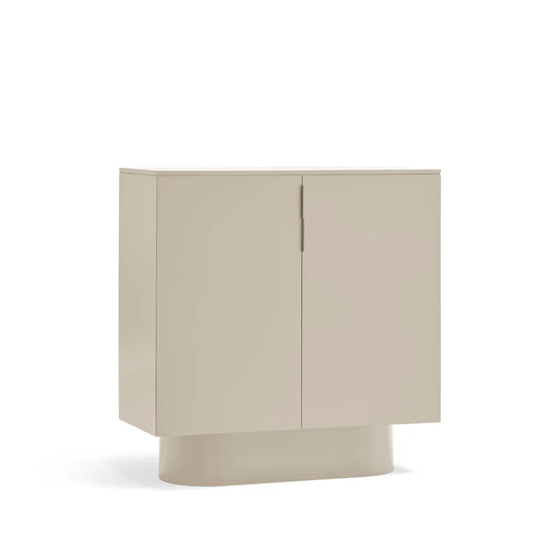 Credenza laccata 2 ante Totem 110x45 cm