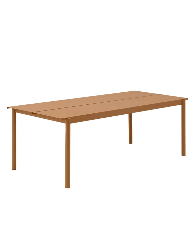 Linear Steel Table - 220 x 90 cm