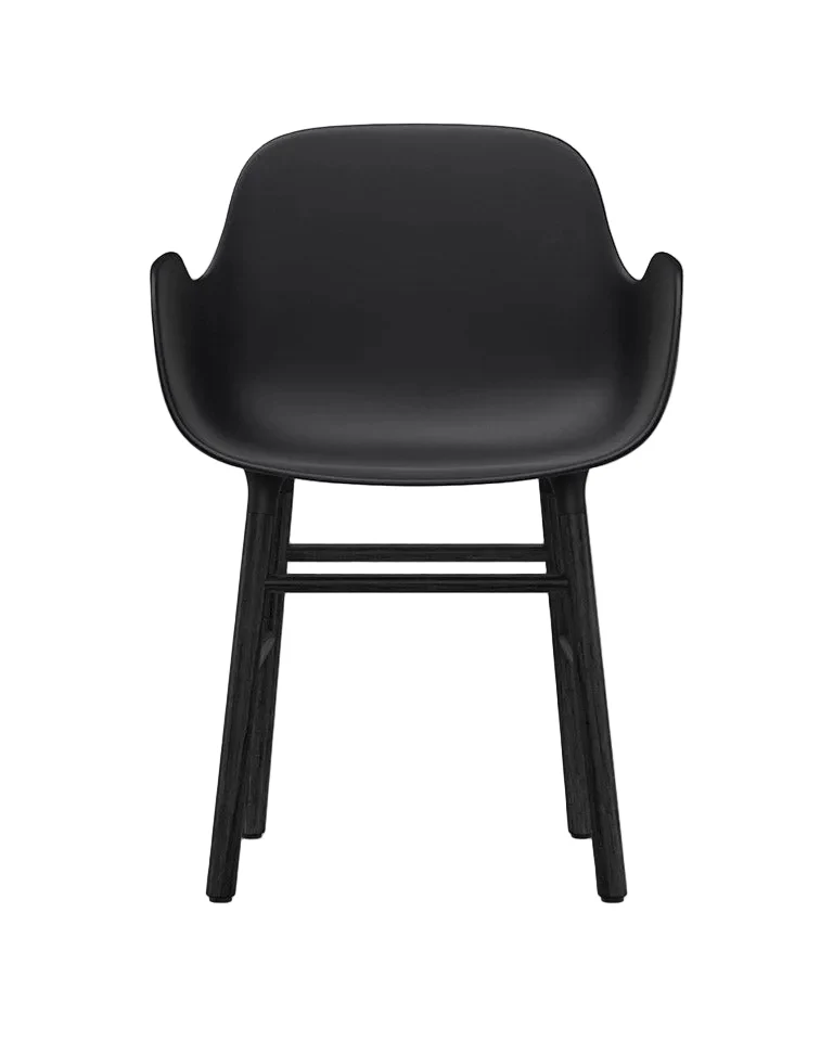 Form Armchair Black Oak