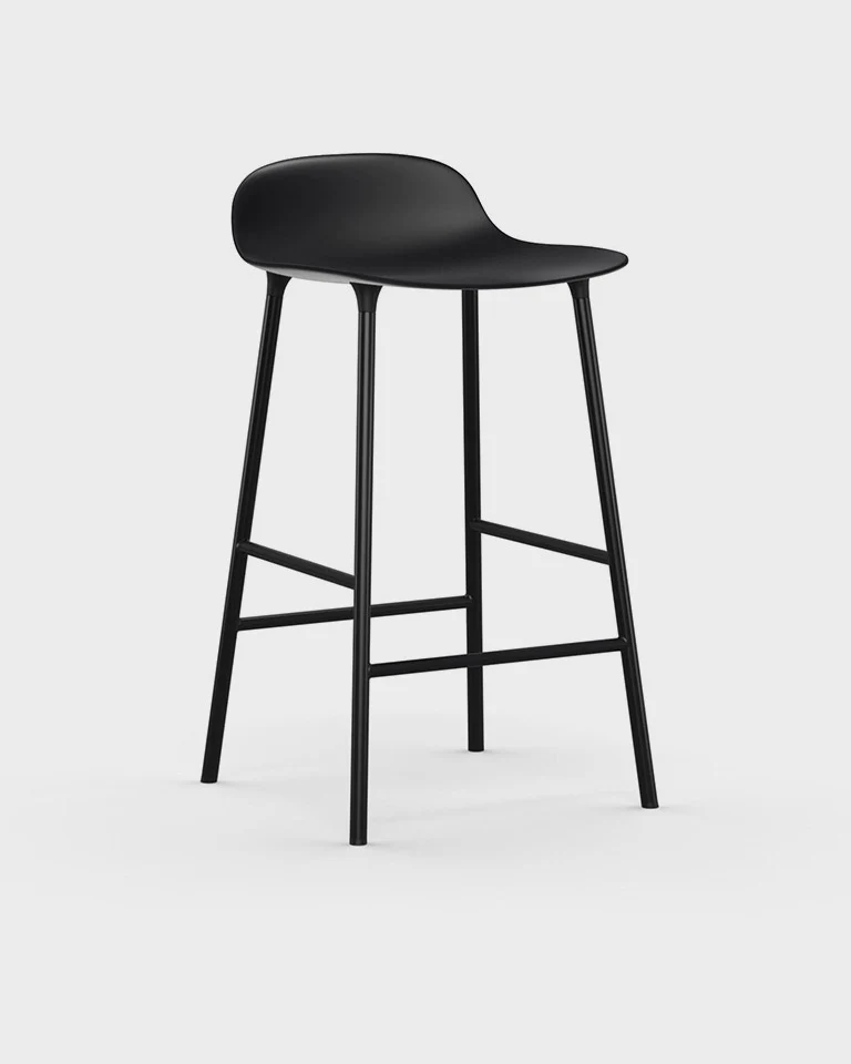 Form Barstool - Steel