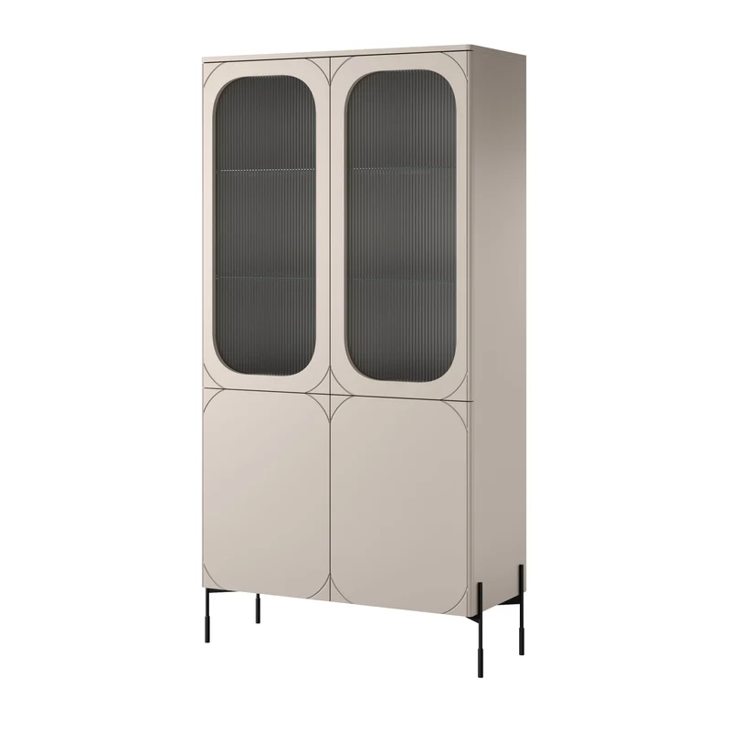 Vetrina 2 ante cashmere Sonatia 104x200 cm