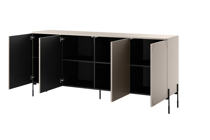 Madia 4 ante cashmere Sonatia 204x90 cm