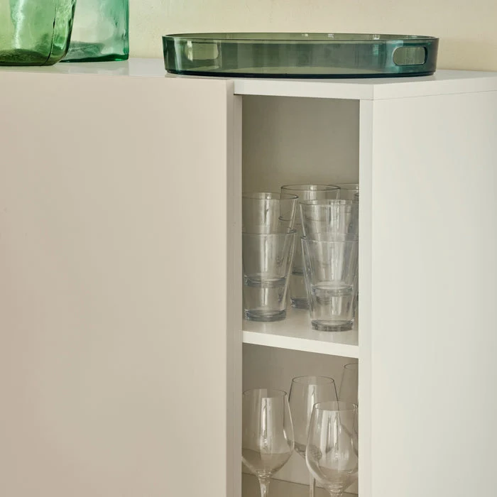 Credenza 4 cassetti anta scorrevole Nube di Teulat 120x140