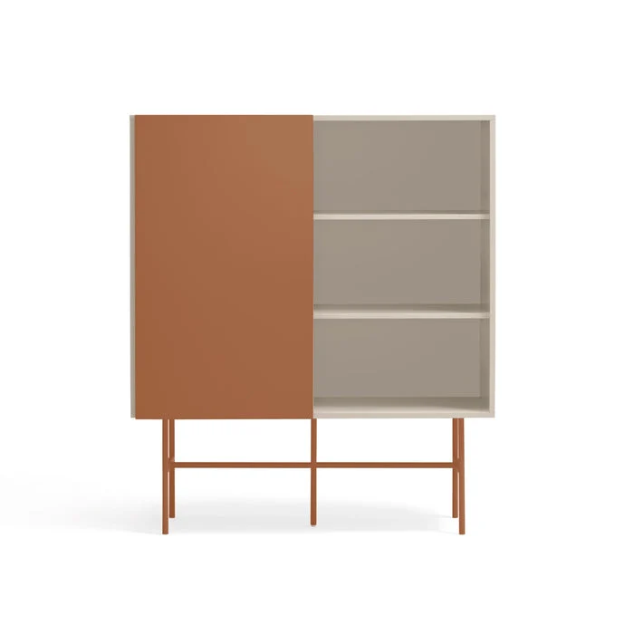 Credenza 4 cassetti anta scorrevole Nube di Teulat 120x140
