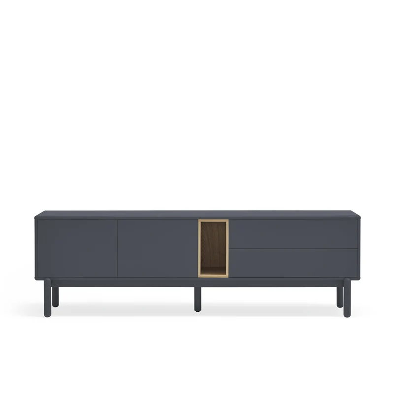 Mobile TV 2 ante 2 cassetti Corvo di Teulat 180x40 cm