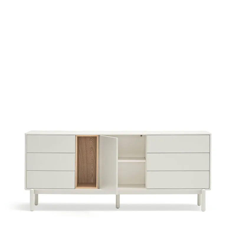 Madia 6 cassetti 1 anta Corvo di Teulat 180x40 cm