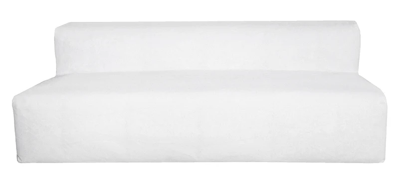 MXHOME Modulsofa - Abziehbar 3-Sitzer- Weiß - Outdoor