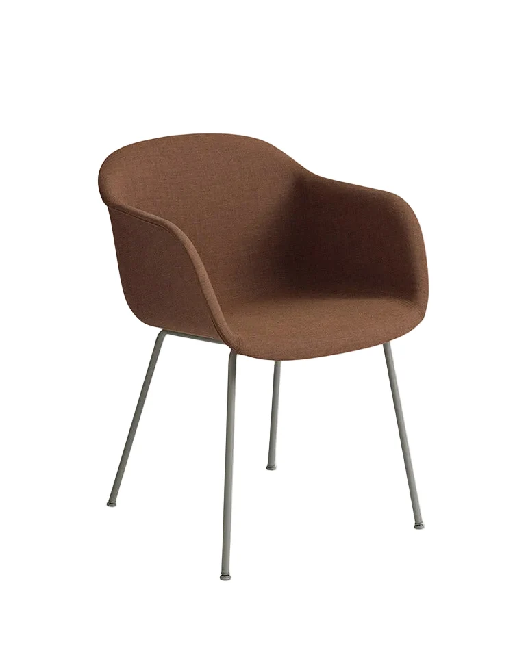 Fiber Armchair Upholstery - Tube Base