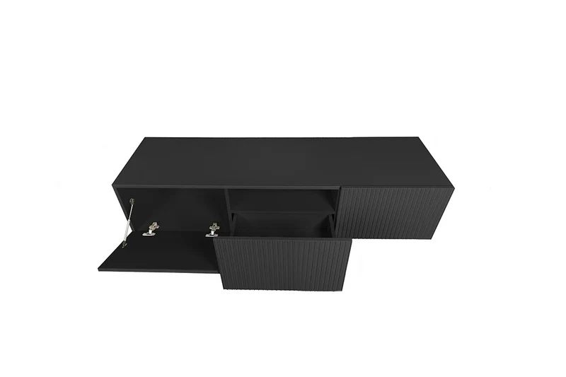 Mobile TV sospeso con 2 ante a ribalta 1 cassetto Nicole 150 x 45 cm