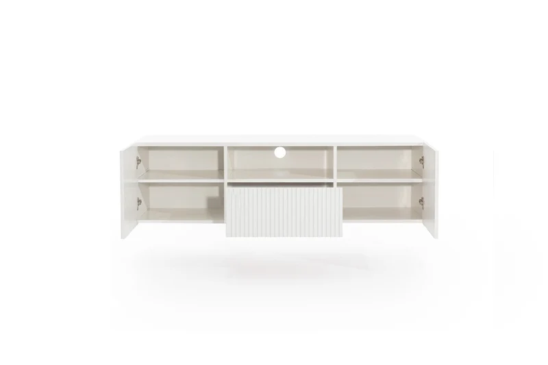 Mobile TV sospeso 2 ante ed 1 cassetto Nicole 150 x 45 cm