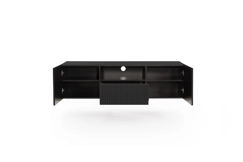 Mobile TV sospeso 2 ante ed 1 cassetto Nicole 150 x 45 cm