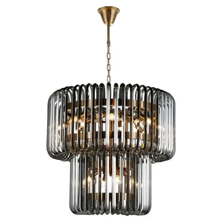 Richmond Interiors Kronleuchter Bryon – Smoke