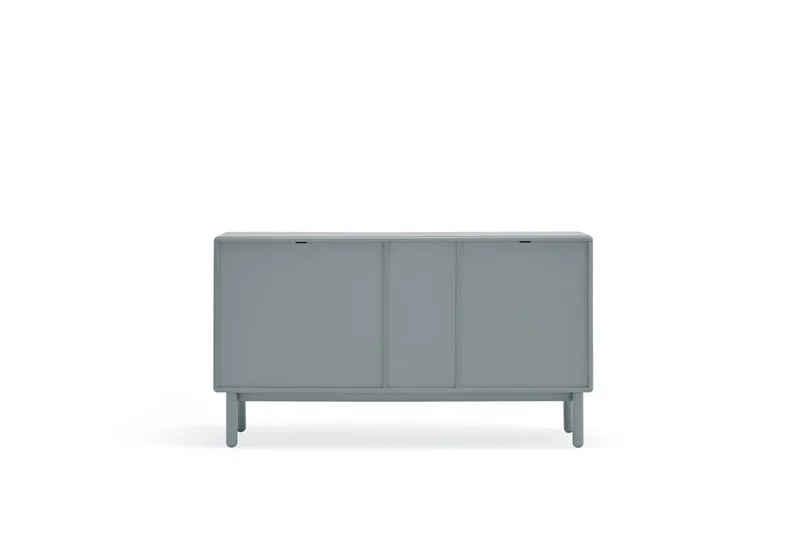Madia 1 anta 3 cassetti in legno massello Corvo di Teulat 140x40 cm