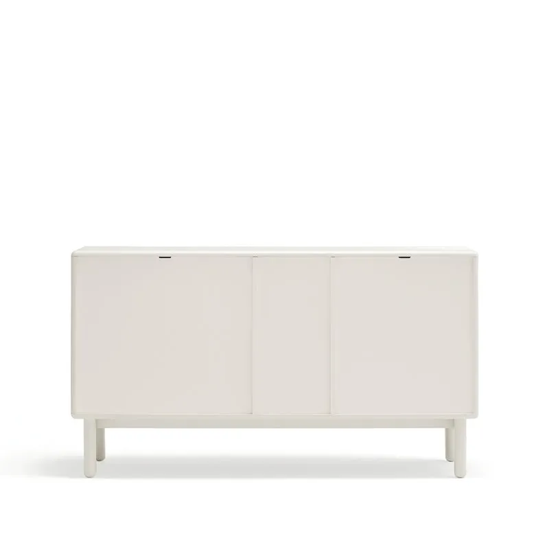 Madia 1 anta 3 cassetti in legno massello Corvo di Teulat 140x40 cm
