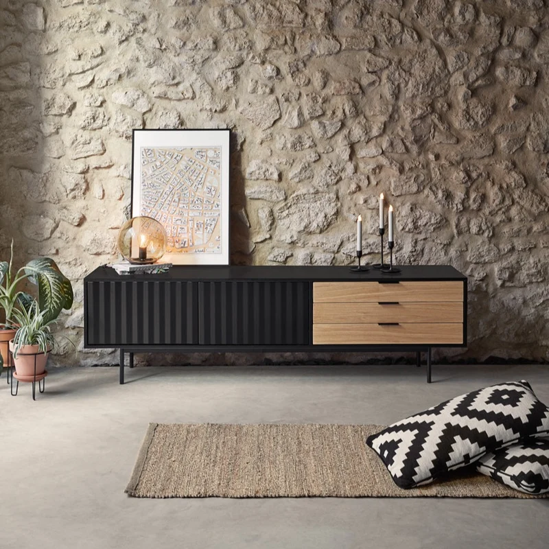 Mobile TV 2 ante 3 cassetti Sierra di Teulat 180x40 cm