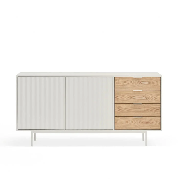 Madia 2 ante 4 cassetti Sierra di Teulat 160x47 cm