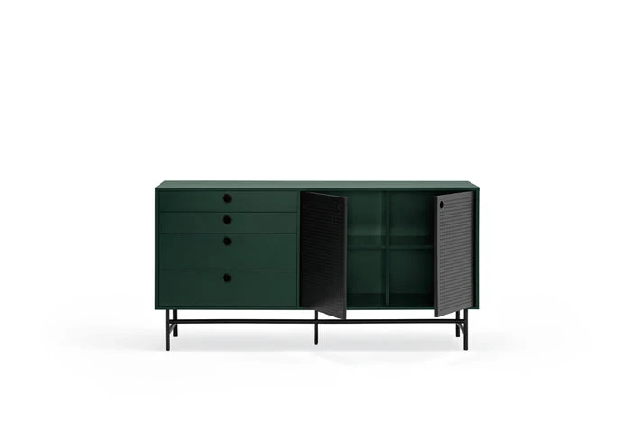 Madia 4 cassetti 2 ante Punto di Teulat 150x47 cm