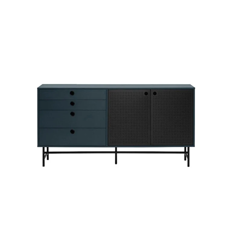 Madia 4 cassetti 2 ante Punto di Teulat 150x47 cm