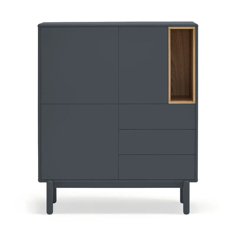Credenza 3 ante 3 cassetti Corvo di Teulat 100x120 cm