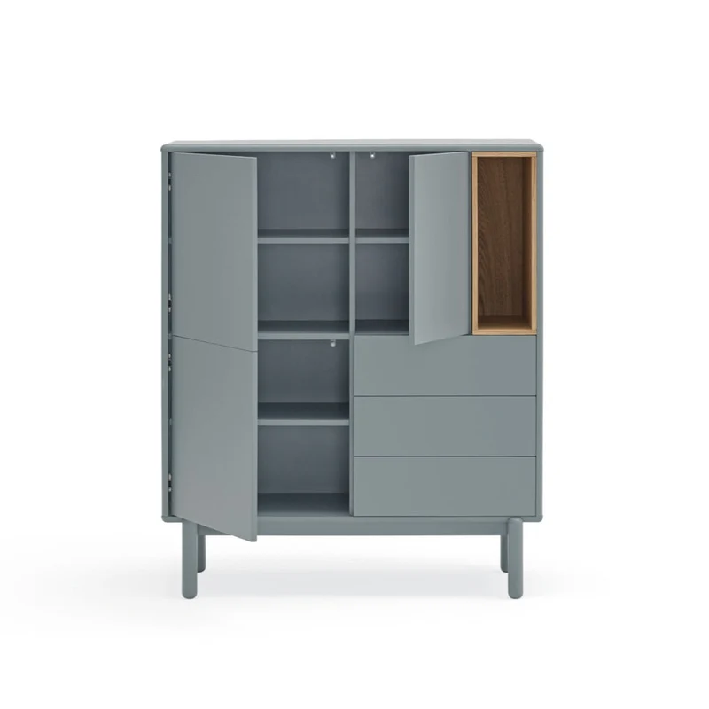 Credenza 3 ante 3 cassetti Corvo di Teulat 100x120 cm