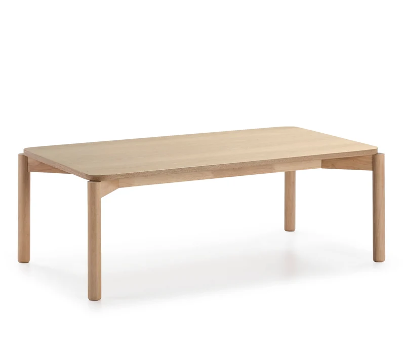 Tavolino basso legno naturale Atlas Teulat 110x60 h40 cm