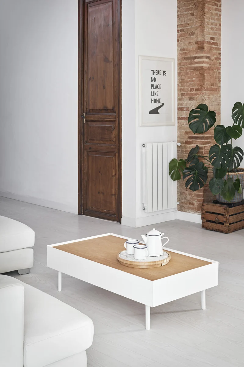 Tavolino per Soggiorno rettangolare Arista di Teulat 110x60 cm
