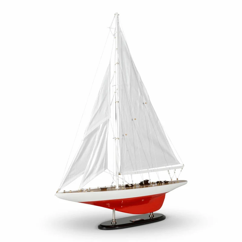 Authentic Models Schiffsmodell J-Yacht Ranger 1937, Segelschiff, Dekoration, Holz / Baumwolle, AS150