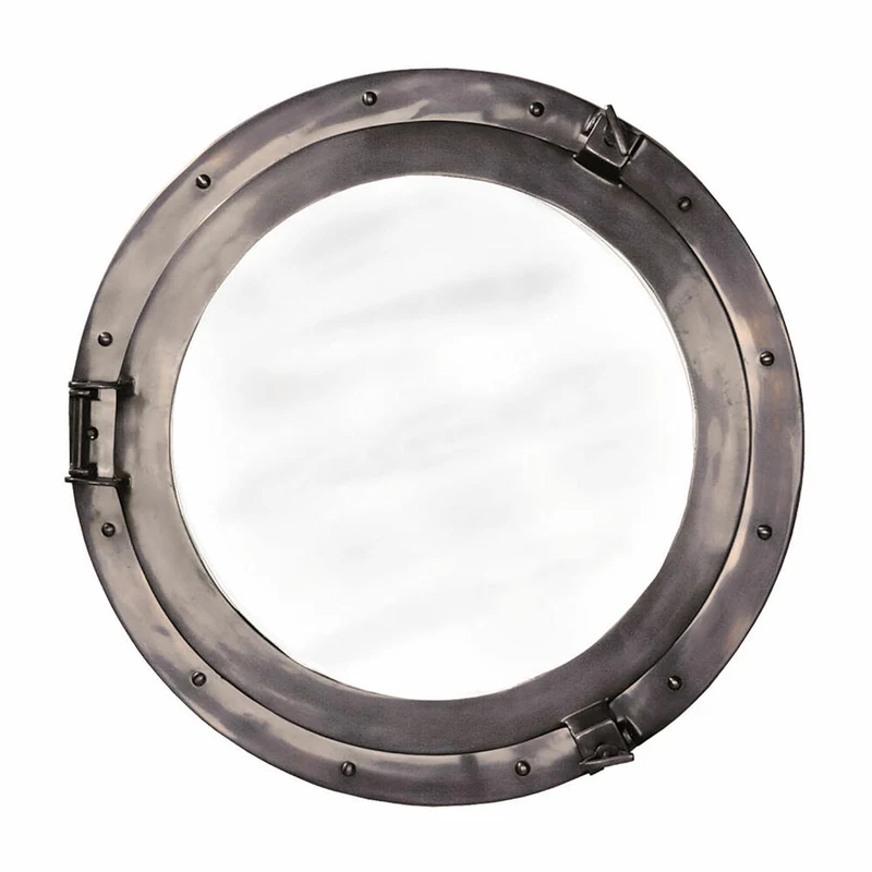 Authentic Models Spiegel Large, Cabin Porthole Mirror, Bullauge, Dekoration, Ø 51 cm, AC189A