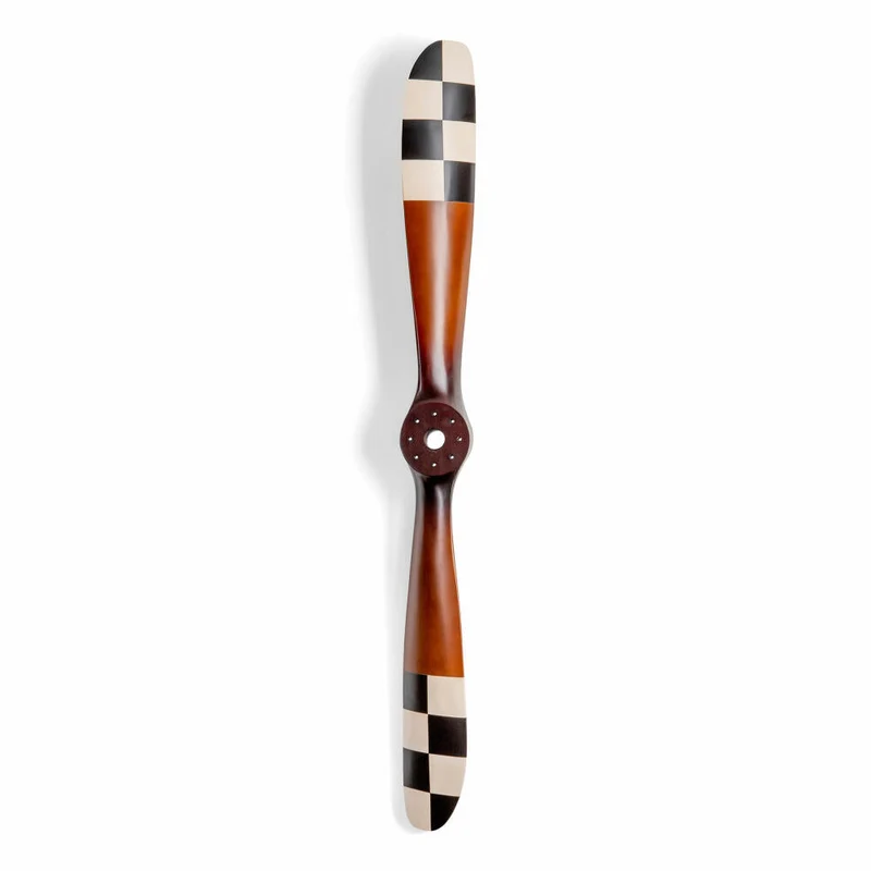 Authentic Models Wanddeko Propeller Barnstormer 03, Flugzeugpropeller, Mahagoni-Holz, AP147